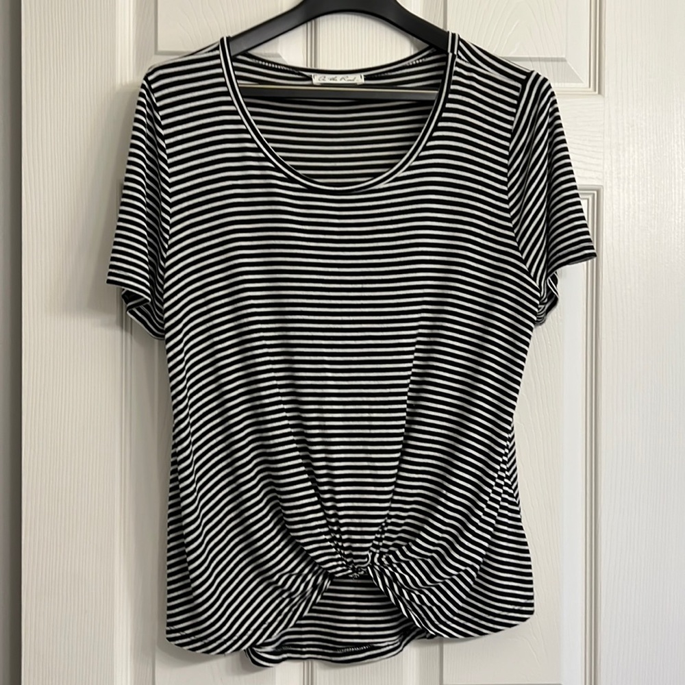 Anthropologie Knotted Tee